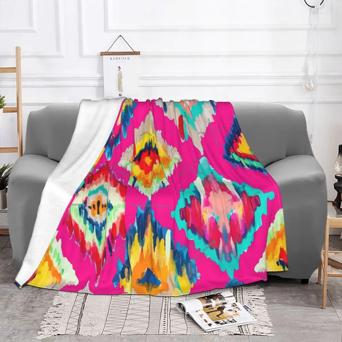 ��ȫ�� Ikat ����Ʈ �ø��� ���, ���� ħ�� ħ�� ��� ��信 ����