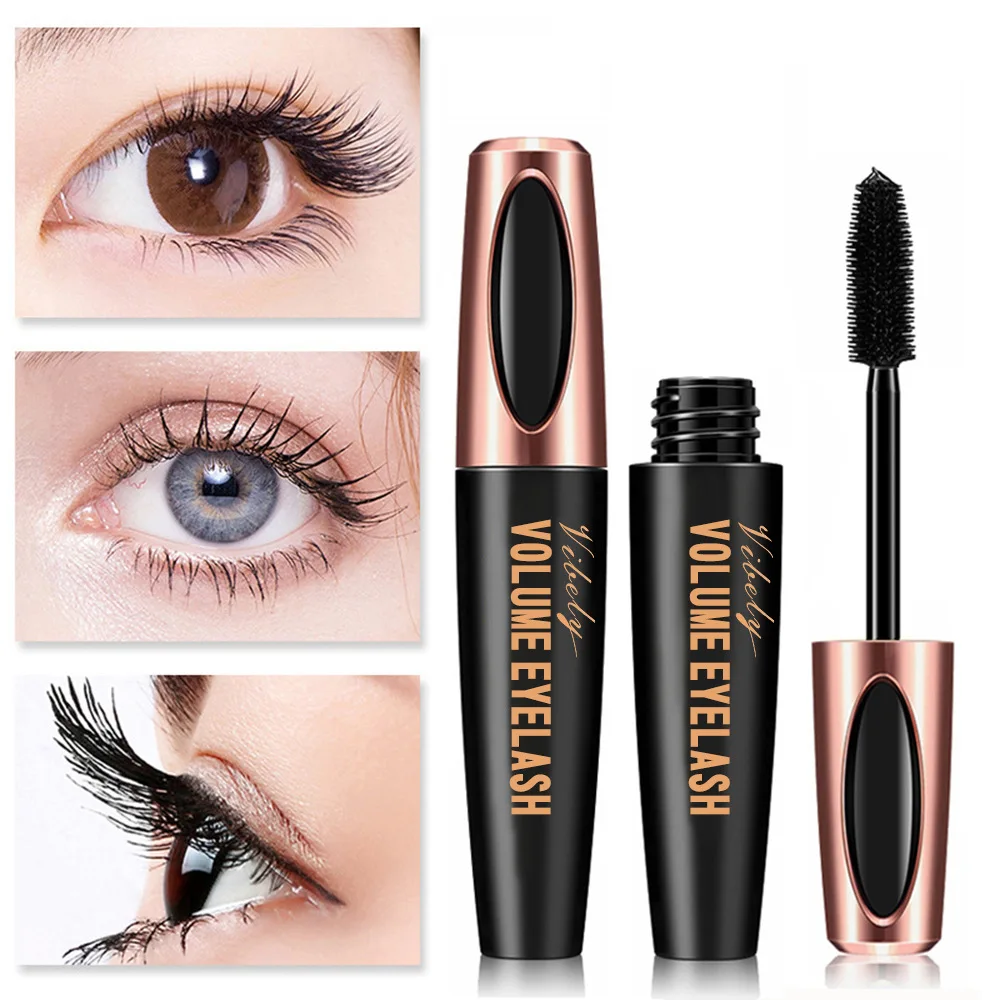 

Waterproof Rimel 4D Silk Fiber Lash Mascara Effet Faux Cils Rimel Macara Lengthens Eyelash Growth Lash Lift Bulklash