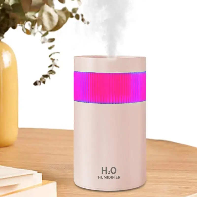 

Humidifiers For Bedrooms Colorful LED Aromatherapy Diffuser USB Cool Mist Air Humidifier Night Light Quiet Aromatherapy Diffuser