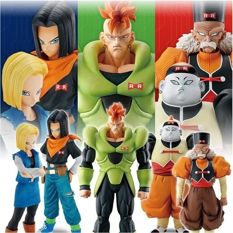 

Dragon Ball Z Android Figure 16 17 18 19 20 Anime Action Figure PVC Figurine Statue Model Kids Toys Ornaments Collectible Gifts