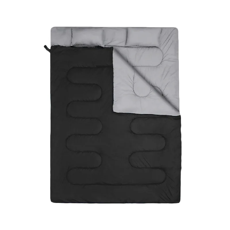Sleeping Bag 2 Person 6 Heating Zones USB Power Supported For All Season Camping