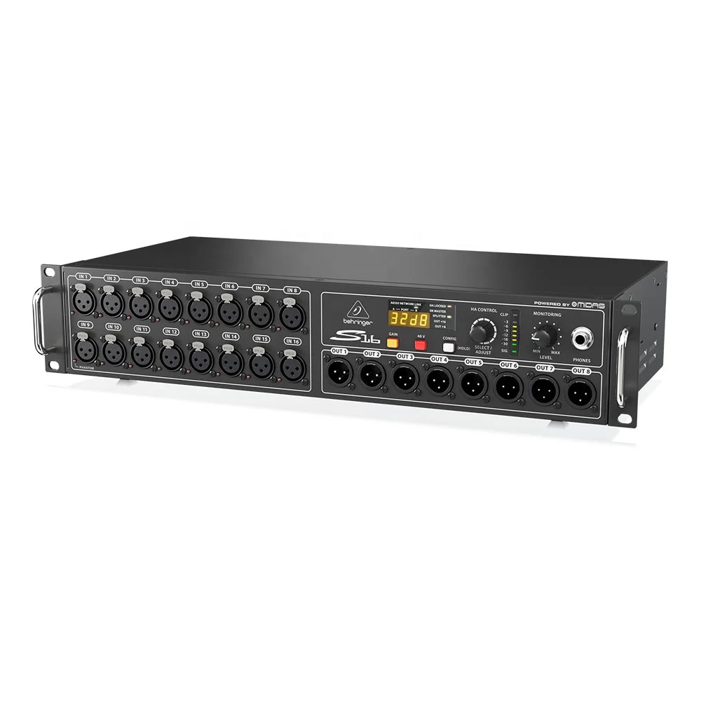 Behringer S16 Stage Box 16 Ingressi Per Console Mixer Digitale Behringer X32-Series