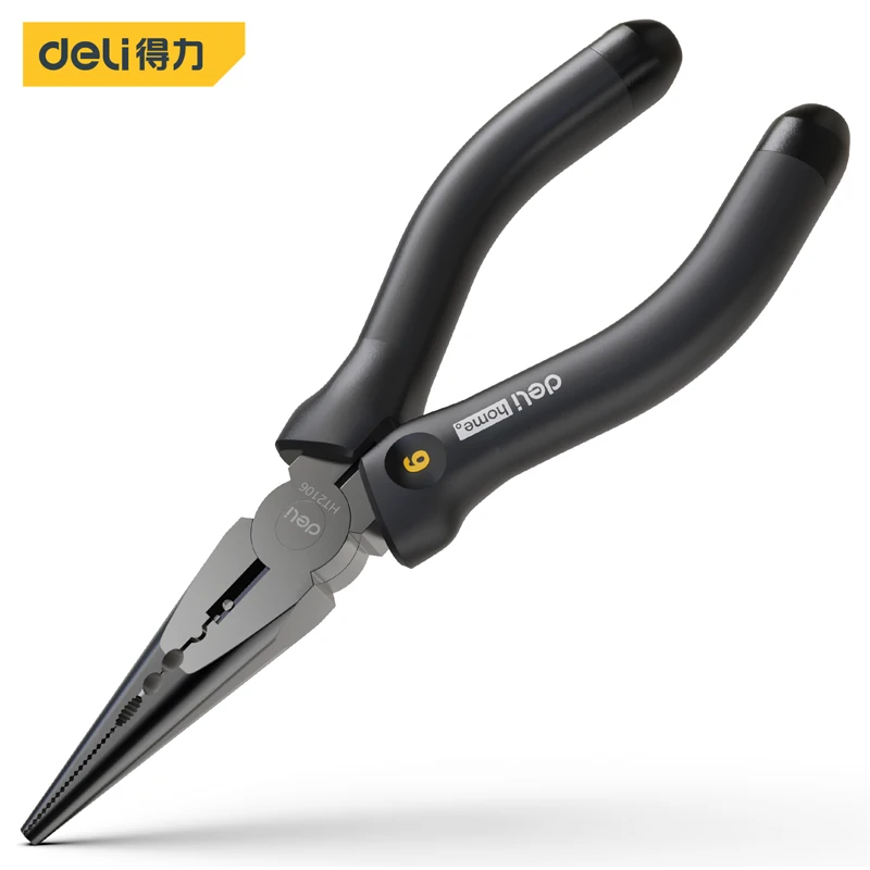 Deli high carbon steel installation hammer wrench pointed-nose pliers tape measure household carpenter repair tool Hand tools installation hammer woodworking tool manual tools