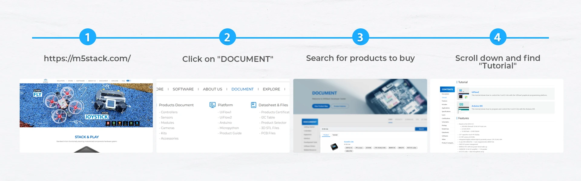Official Cores3 Lite ESP32S3 loT Dev Kit