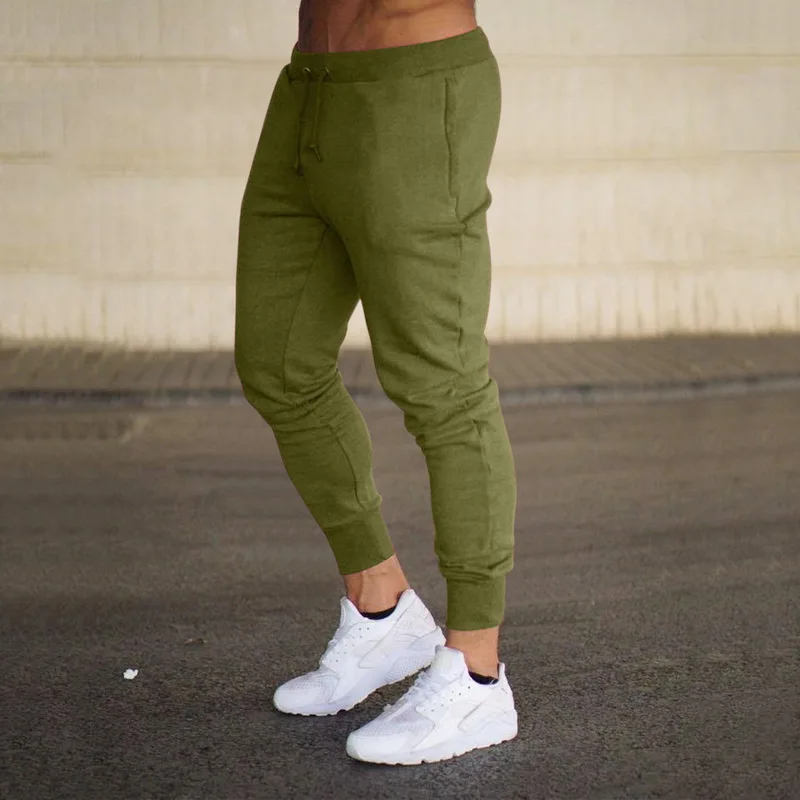 Sport-Jogginghose für Herren, Freizeithose, tägliches Training, Baumwolle, atmungsaktiv, Lauf-Jogginghose, Tennis, Fußball, Spielen, Fitnessstudio_voghion.com
