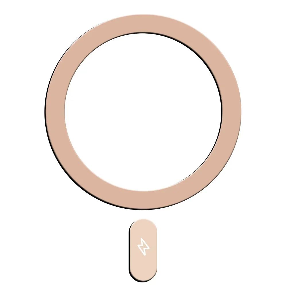Universal Metal Plate Ring for Magnetic Wireless Charger and Car Phone Holder
