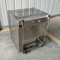 2025New Commercial 200 Capacity Vegetable Fruit Washing Peeling With Brusher Cleaning Potato Machine Stainless Steel 304 2