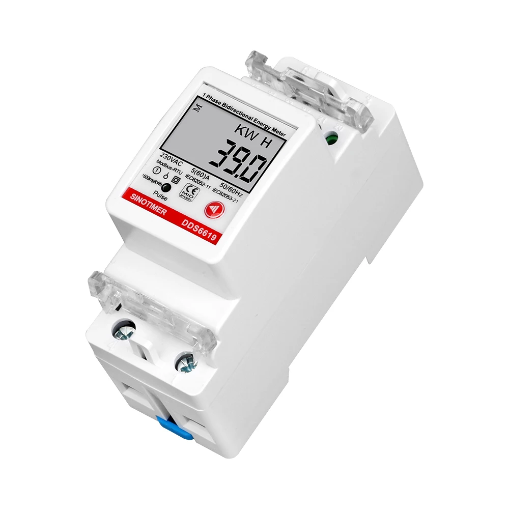 

Однофазный 2P ваттметр 9999999,9 кВтч с ЖК-дисплеем, потребляемая мощность, Электрический измеритель кВт/ч, переменный ток 230 В, 50 Гц, 35 мм Din