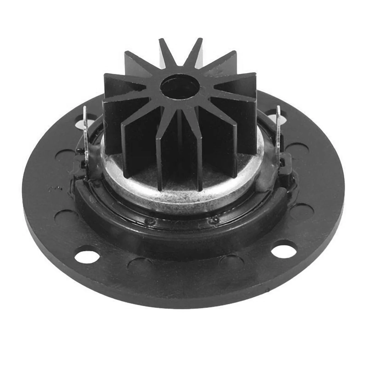 2Pcs 6&Omega; 30W Black Silk Film Soft Dome Tweeter Speaker Unit