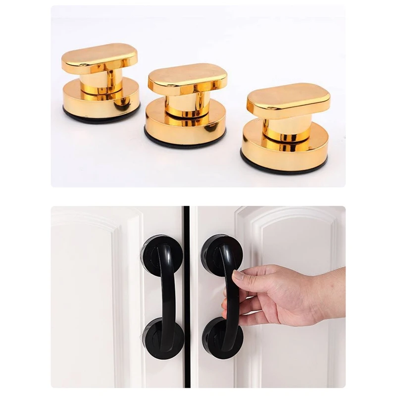 Description Picture 6 of itemPunch-Free Suction Cup Handle Refrigerator Drawer Sliding Door Glass Window Bathroom Armrest