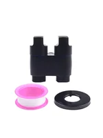 Zinc Alloy Angle Valve Wall Mount Toilet Bidet Sprayer Set One In Two Out Water Cleaning Sprayer For Bathroom Toilet Accessories 2