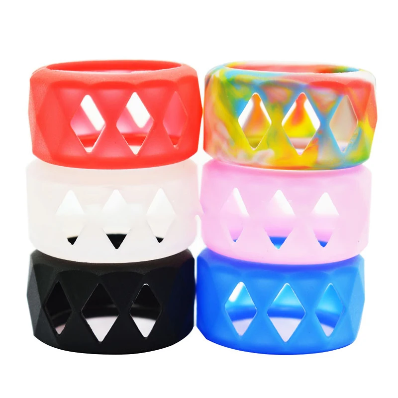 Silicone Case Accessories Silicone Case Protection Non-slip Band Ring for Bulb Glass Tube Tank