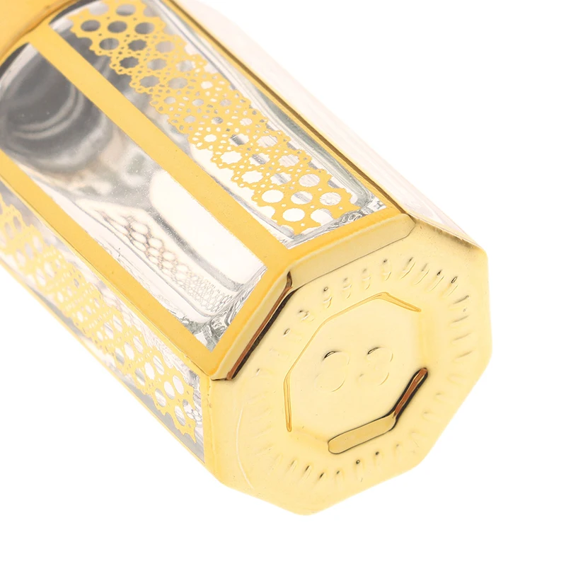 3/6/15ml Gold Mini Glass Roller Bottles, Refillable Travel Perfume & Essential Oil ... - SKU MGRB1946 - UGI Packaging