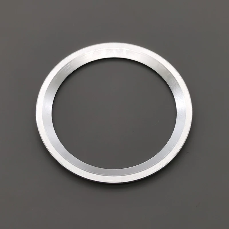 Curved Metal Bezel Insert Ring