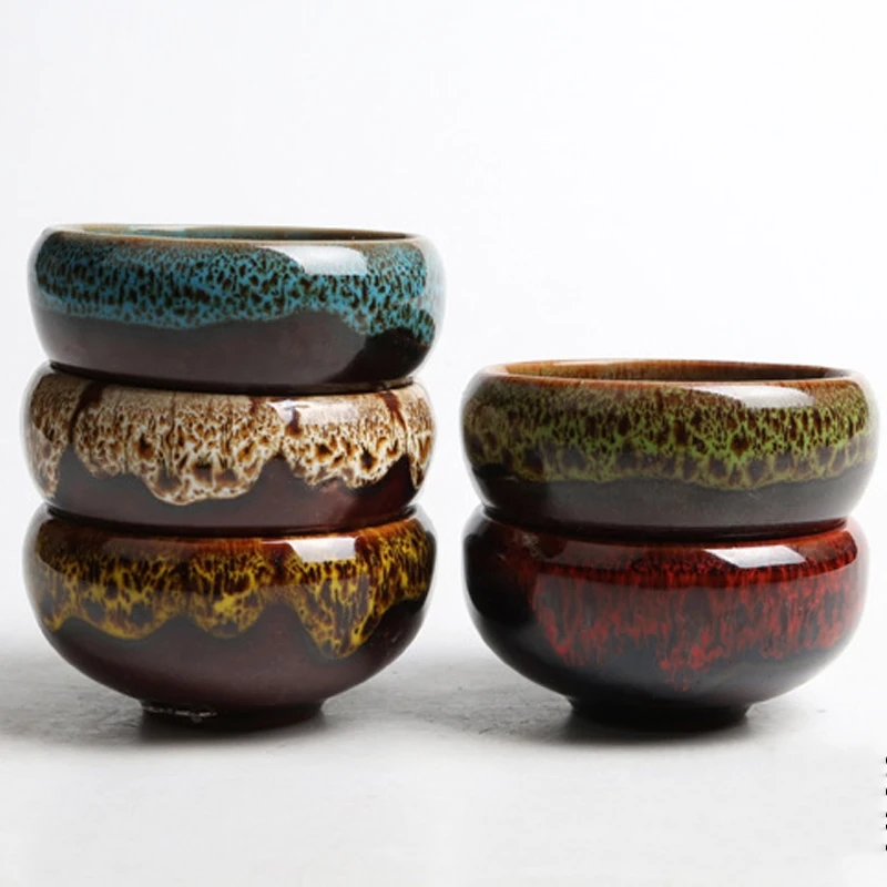 

Керамический цветочный горшок бонсай с переменным потоком, остекленный бонсай, уличный контейнер для бонсай, Современная декоративная керамика, принадлежности для садоводства