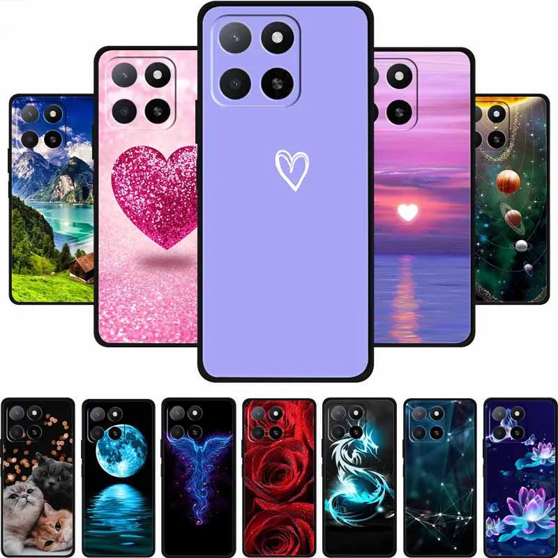 Shockproof Black Silicone Soft Phone Case