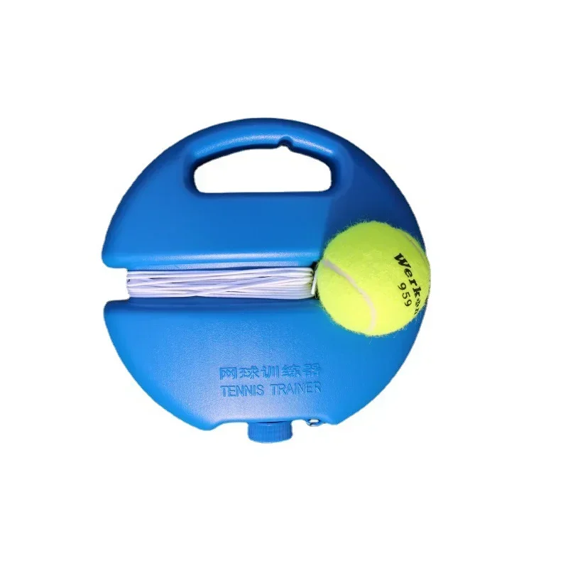 Heavy Duty Tennis Training Aids Base Elastic Rope Ball Practice Self-Duty Rebound Tennis Trainer Partner Sparring Device tennis trainer