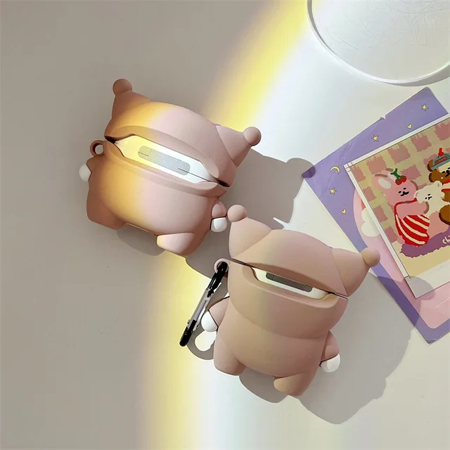 Kuromi Az Airpods -Hez Pro 3 2 1 Case Szilikagél Aranyos Rajzfilm Bluetooth Vezeték Nélküli Headset Héjszigetelő Védő Borító Ajándék - Image 6