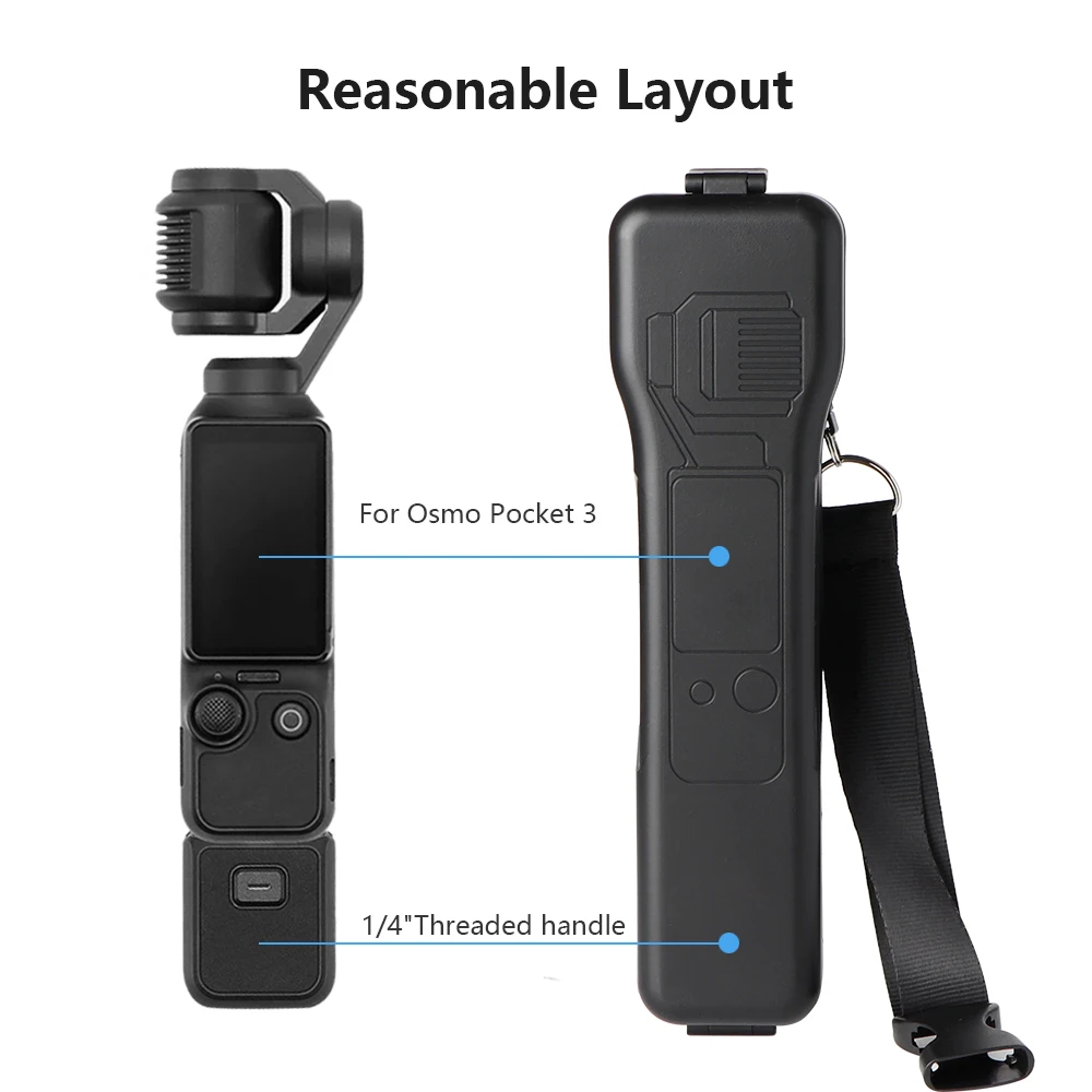 Waterproof Storage Box Hard Carrying Bag Case Protective Dust-proof Travel For DJI Pocket 3 Handheld Gimbal Accessories camera accessories,action camera accessories,handheld gimbal accessories,stabilizer bag