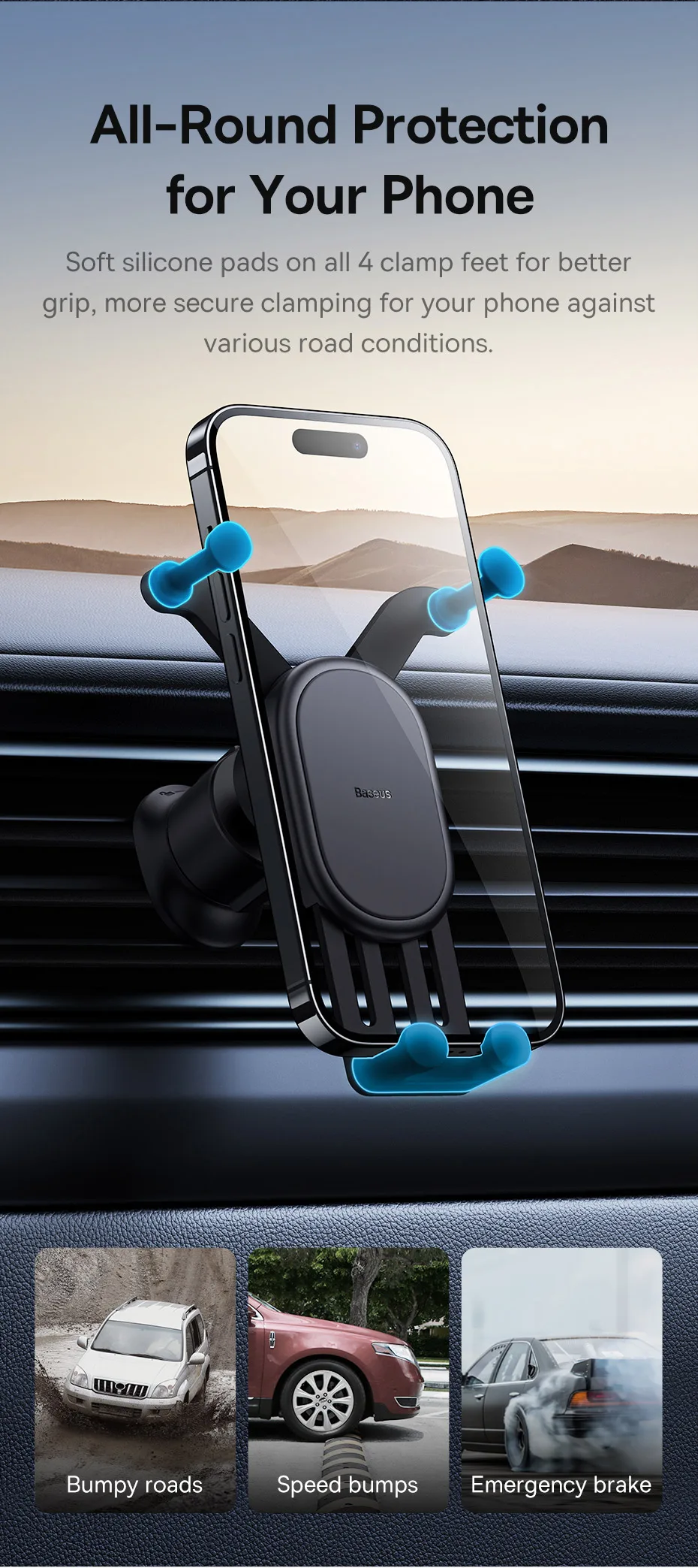 compatible with multiple smartphone sizes