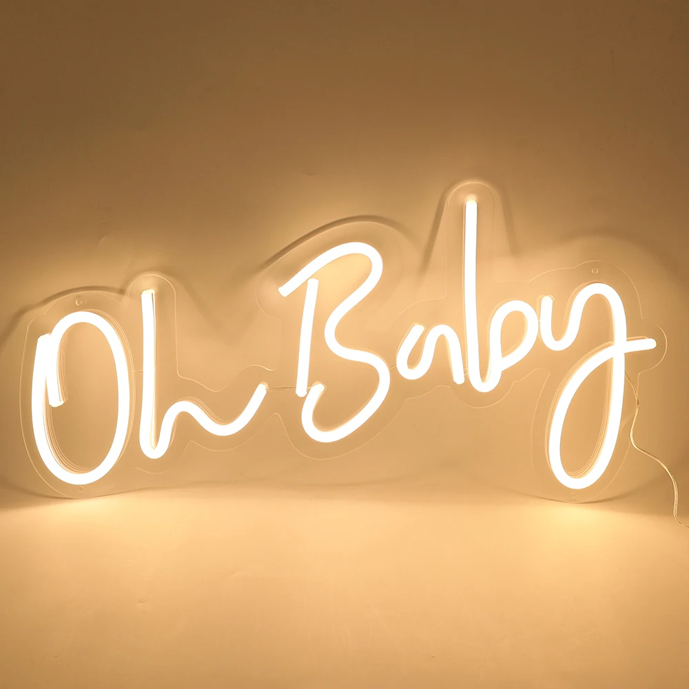 Светодиодный-неоновая-вывеска-теплый-белый-oh-baby-235x118in-украшения-для-будущей-матери-свадьбы-пола-раскрытия-и-первого-дня-рождения-Неоновые-фонари