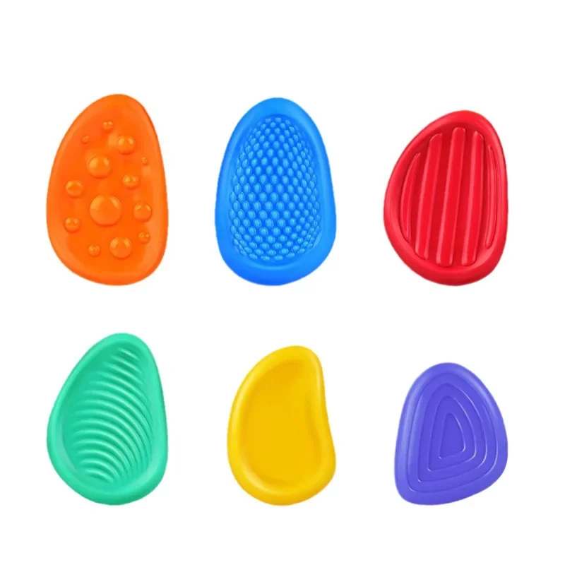Toys Sensory Stone Sensory Toy Stress Relief Toy for Children Silicone Rubber Mini Fidget Kids Antistress Foot Haptic Anxiety