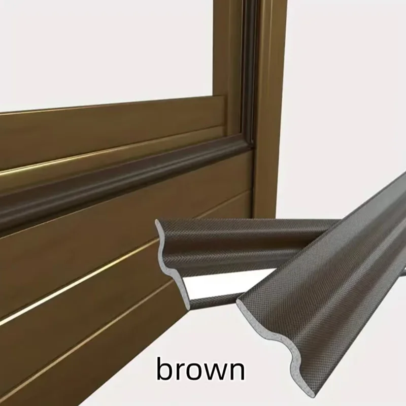 Waterproof Self-Adhesive Door and Window Seal Strip - Dustproof Noise and Insect Barrier