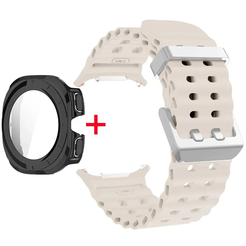 Ultimate 2-in-1 Watch Protection & Style Set with Strap, Case, and Screen Protector