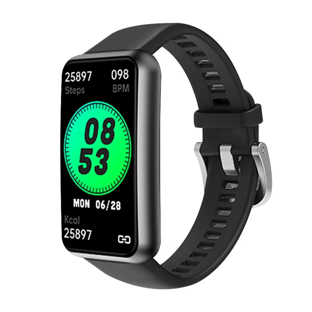 Q7 1.47inch Smart Wrist Band Fitness Tracker Watch Usb Charging