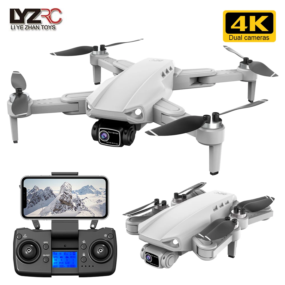 L900 PRO SE Drone 4K Professional 5G WIFI FPV GPS HD Camera Photography Brushless Foldable Quadcopter 1200M RC Toy Gift 5