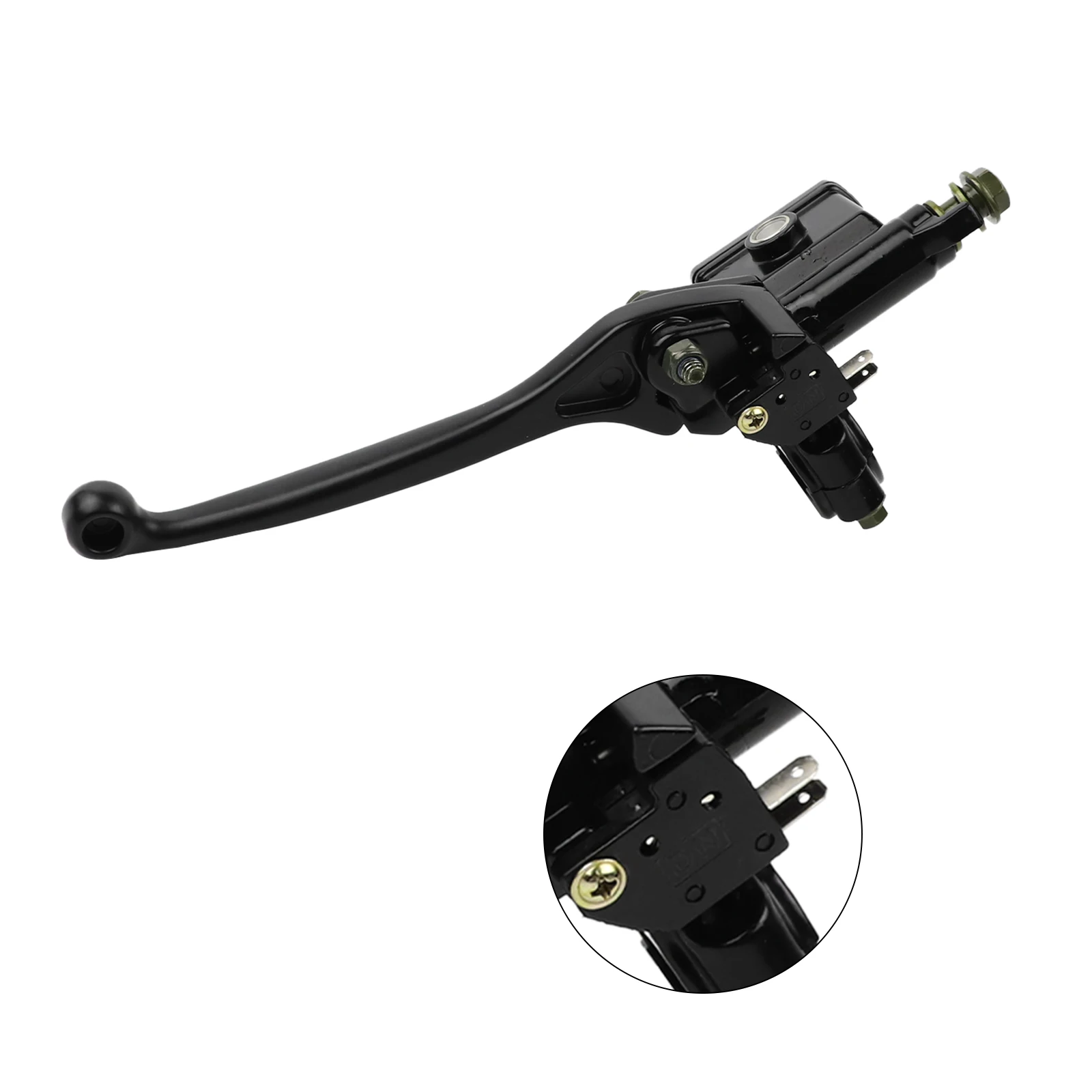 Motorrad-Bremspumpe Rechts Hydraulischer Hauptbremszylinder Hebel für GY6 50cc 70cc 90cc 110cc 125cc Roller Moped ATV Dirt Bike – Detail 4