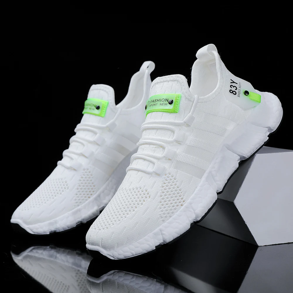 Men Sneakers Cushioning Outdoor Running Shoes Nonslip Light Casual