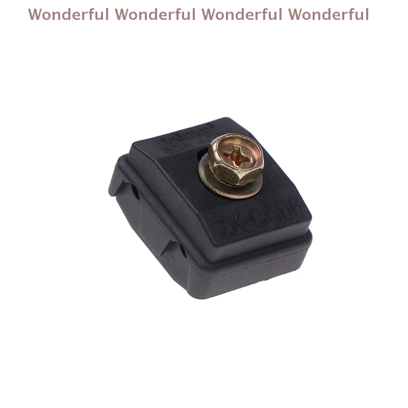 50A 400V Break-proof T-shaped Terminal Splitter Wire Clamp Connector Suit For 1-6mm Square Wire Insulated Puncture Clip