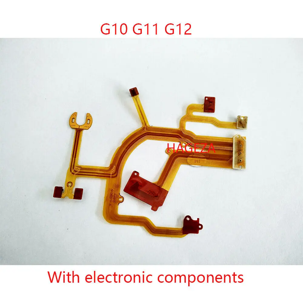 Camera Lens Back Main Flex Cable For Canon G10 G11 G12 With Socke With Sensor