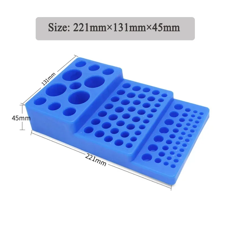 Biosharp Multifunctional Centrifuge Tube Rack 0.2ml-50ml Multi-layer Blood Collection Tube Cryovial Lab Dedicated (Pack of 1)