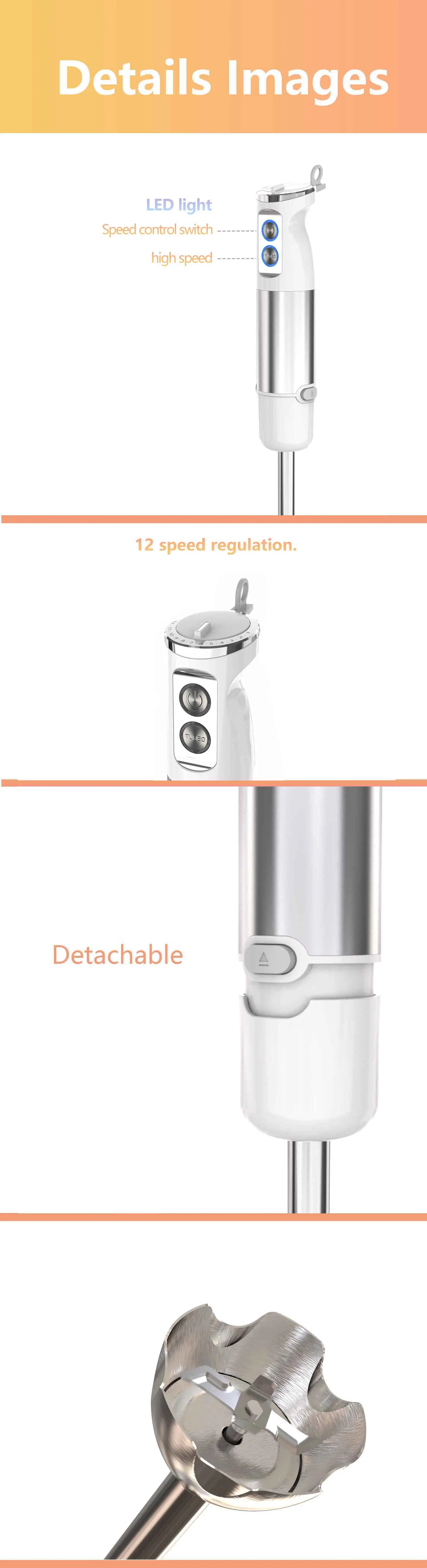 Description Picture 3 of itemMultifunctional portable kitchen food processor Baby food processor Handheld juicer Blender Meat grinder