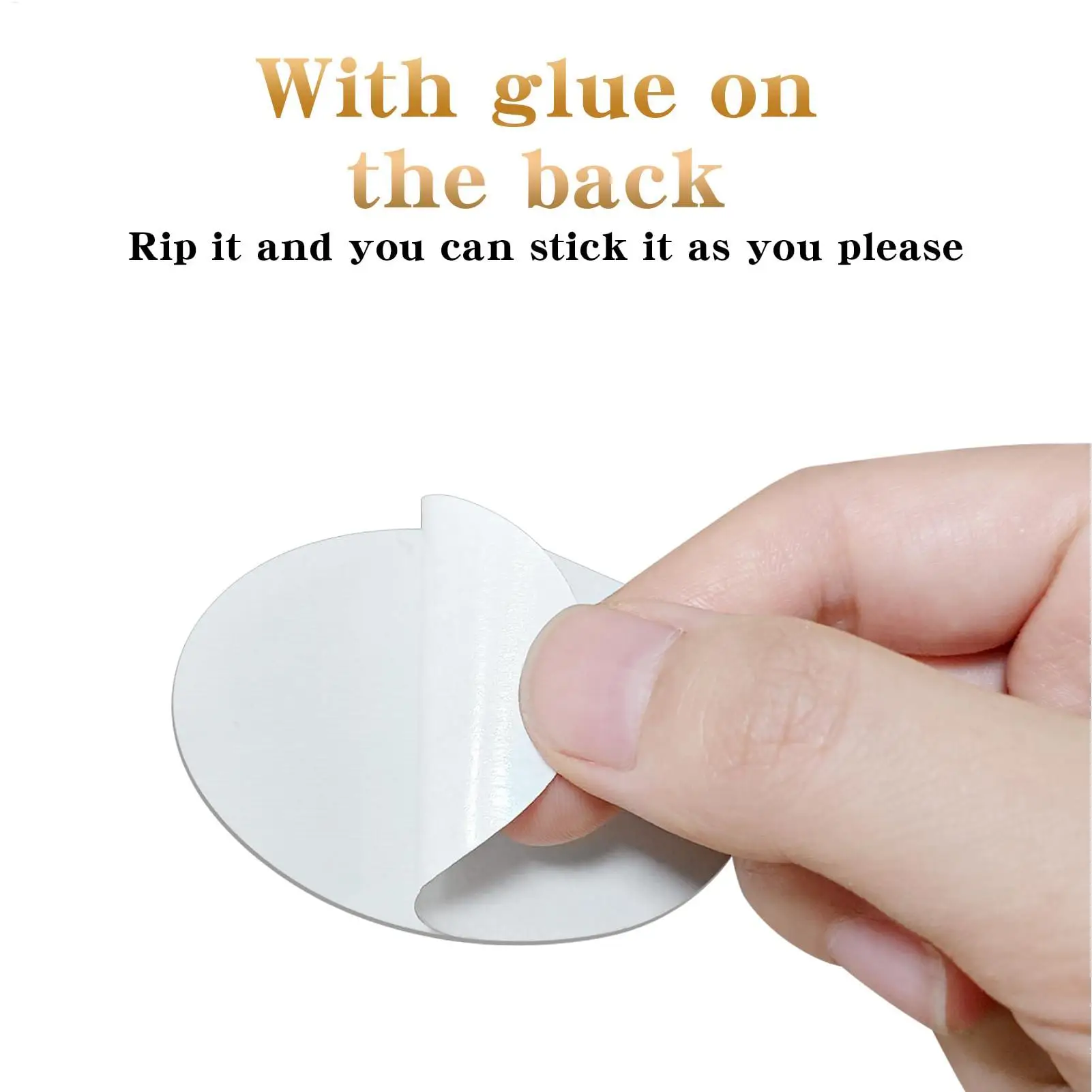 5pcs Self Adhesive Acrylic Mobile Phone Back Cover Mirror for Women Girl Portable Cellphone Back Mirror Stickers Ins Korea Decor