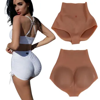YUERUGOU Female Silicone Fake Big Buttocks Panties High Waist Seay Bums False Butts Lifting Padded Shapewear For Woman 1