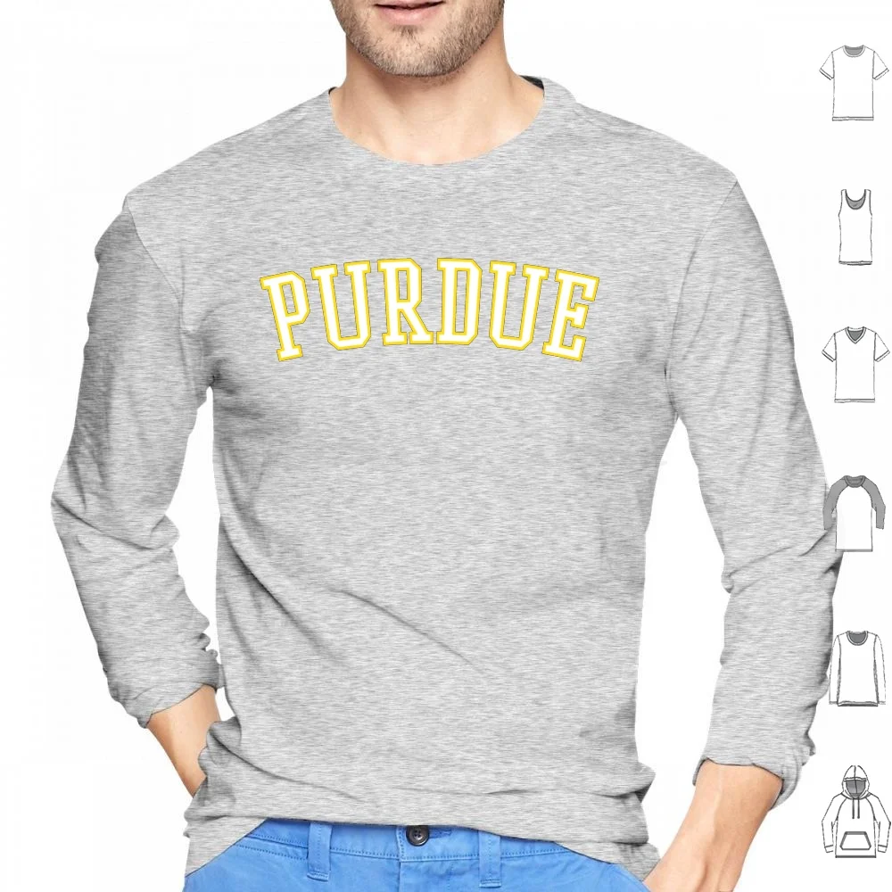thumbnail image 1 of Sudadera Purdue de algodón de manga larga Purdue Stranger Eleven Dustin Things 11 Netflix Demigorgon Upside Down Waffle Eggo Season, 1 of 5