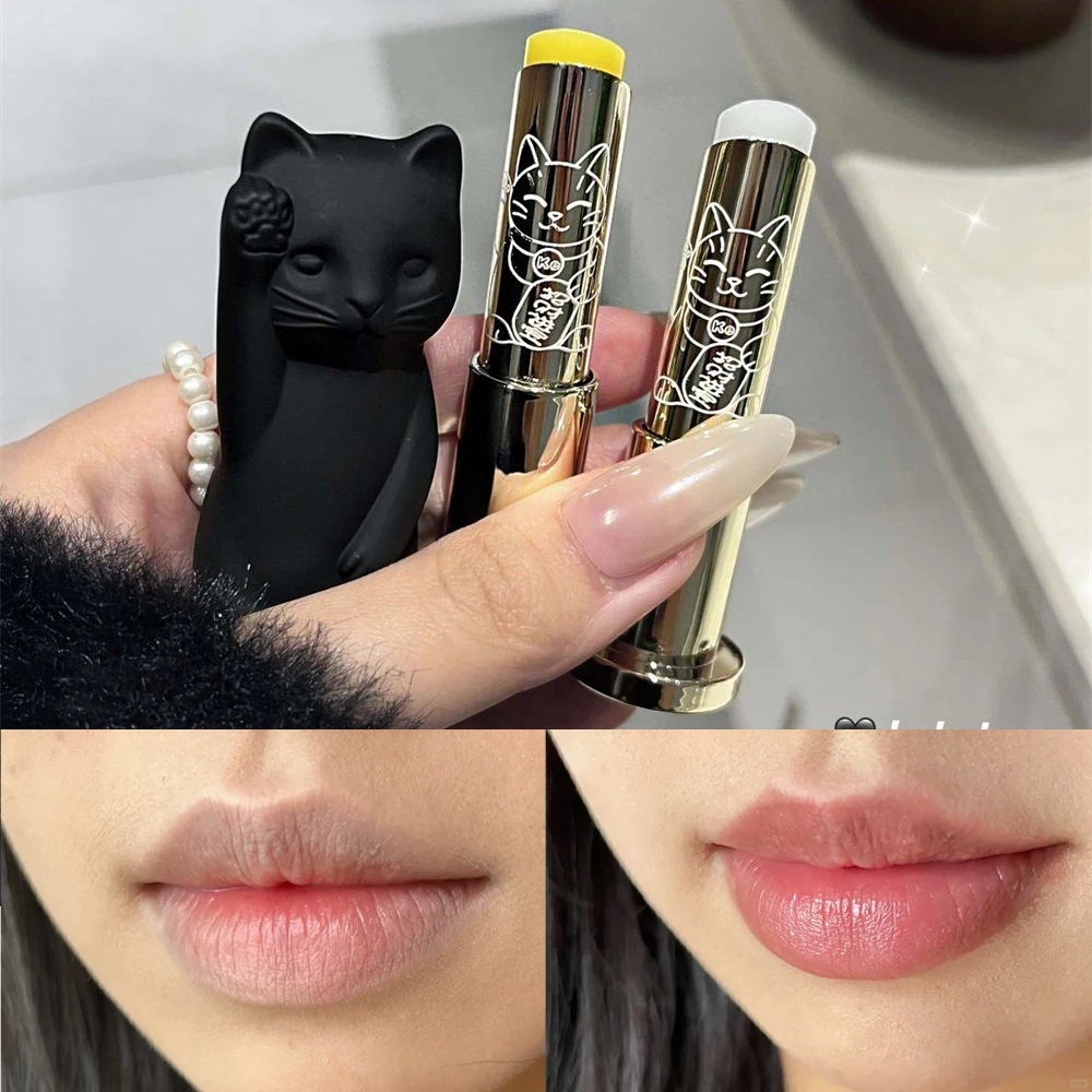 Hydraterende lucky cat lipstick transparante lippenbalsem_voghion.com