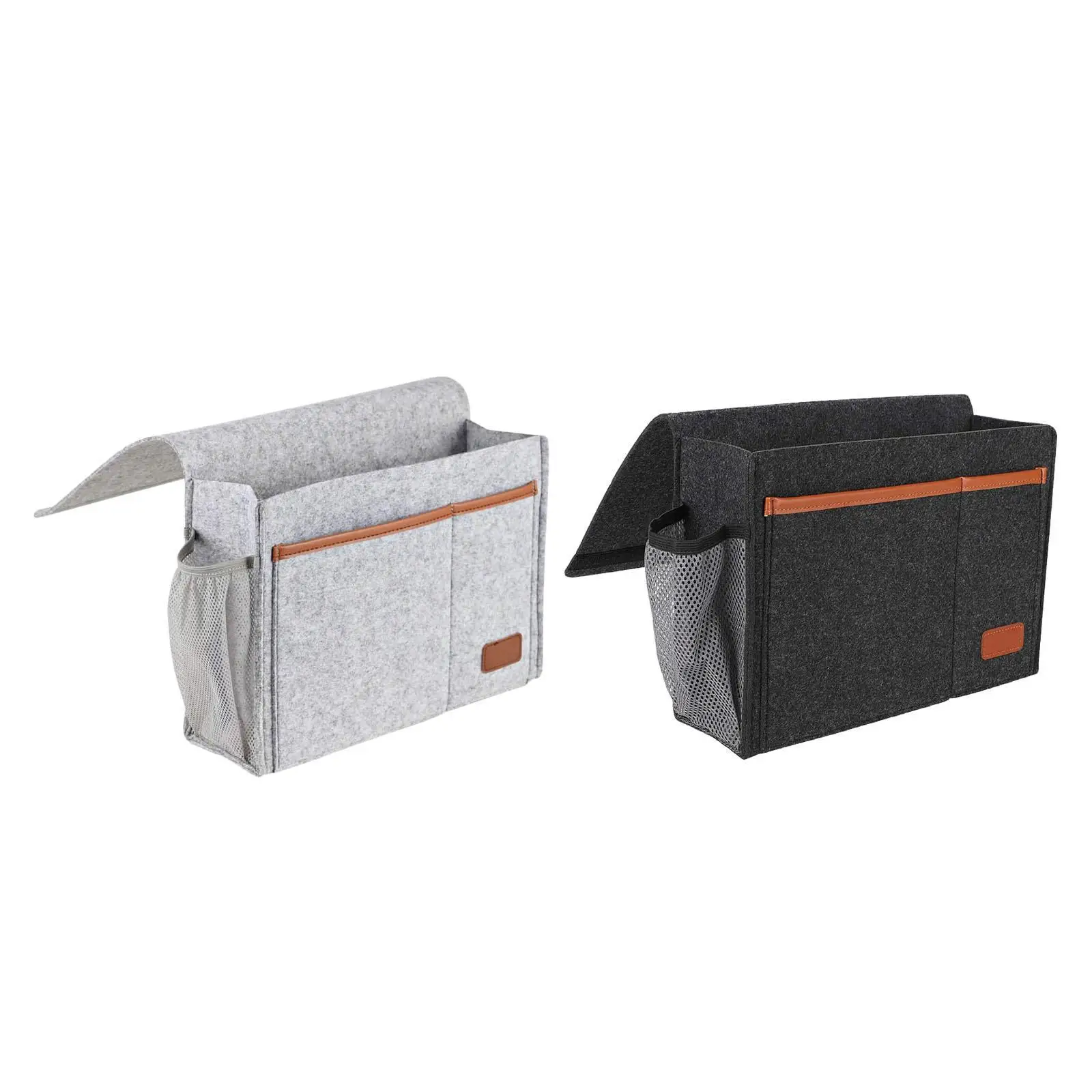 Hanging Bedside Bag, Under Mattress Storage Organizer, Bedside Pockets, Thick