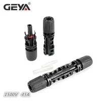 Connecteurs solaires GEYA 5 paires, mâle et femelle, 30A 45A, pour câbles PV 2,5/4/6 mm², 1000 VDC 1500 VDC 5