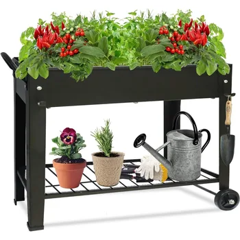 Raised Garden Planter Box 1