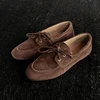 Women Pumps Low Heels Round Toe Lace Up Sheep Suede Quality Shoes Woman Retro Lace-Up Office Lady Working Spring Summer 2025 New 4