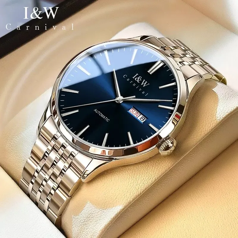 Orologio Da Uomo Seapearl Con Movimento Svizzero Ronda - Cassa Acciaio 316L, Vetro Zaffiro, Datario, Impermeabile 10 ATM (100m)