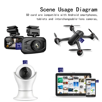 High speed Micro TF Card 2TB Mini TF Flash Card SD Memory Card SD Adapter For Camera Nintendo Switch SD Cards Free Gift Shipping