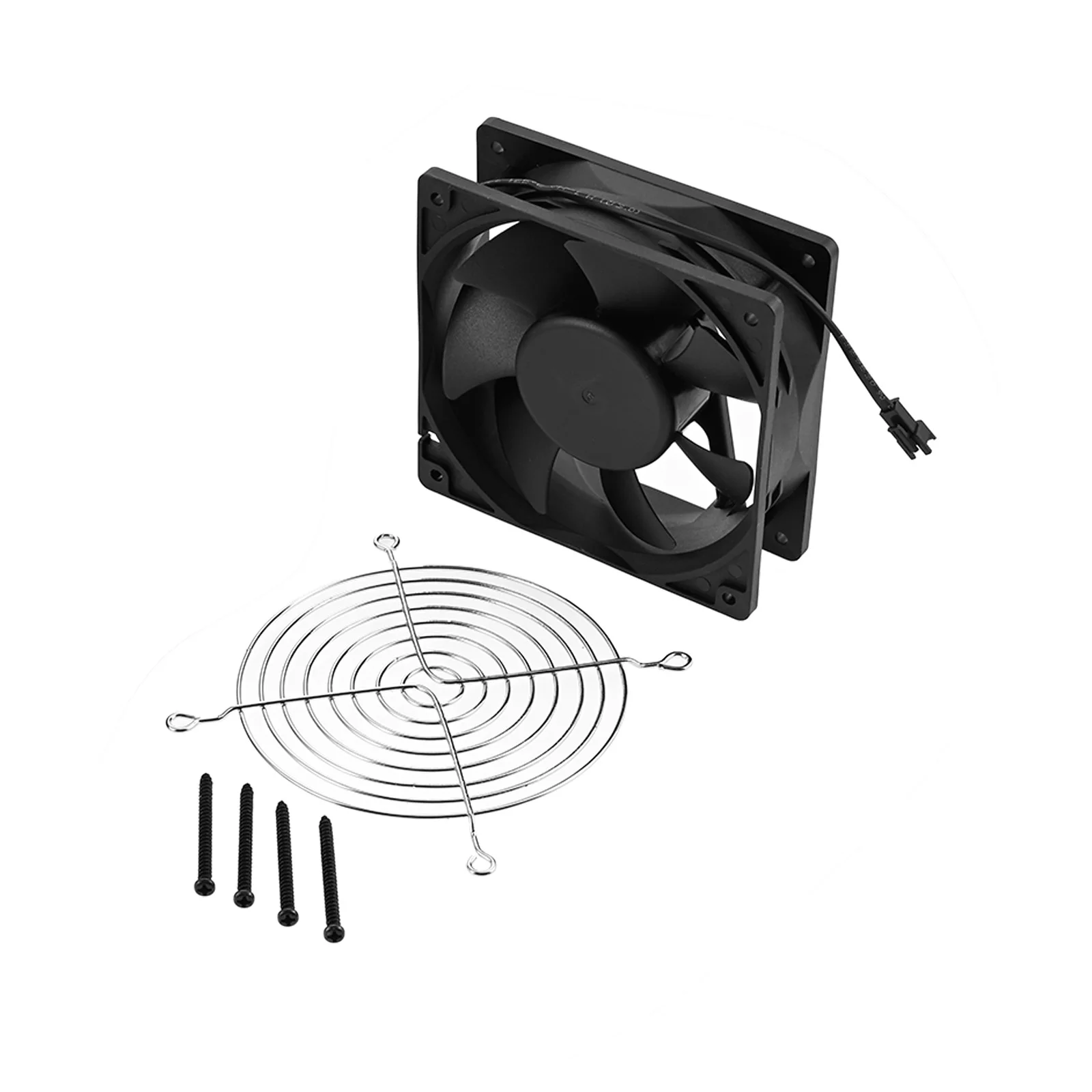 9904190040 Fan with Stainless Steel Fan Guard for Masterbuilt Gravity Series 560/800/900/1050 Digital Charcoal Grill and Smoker