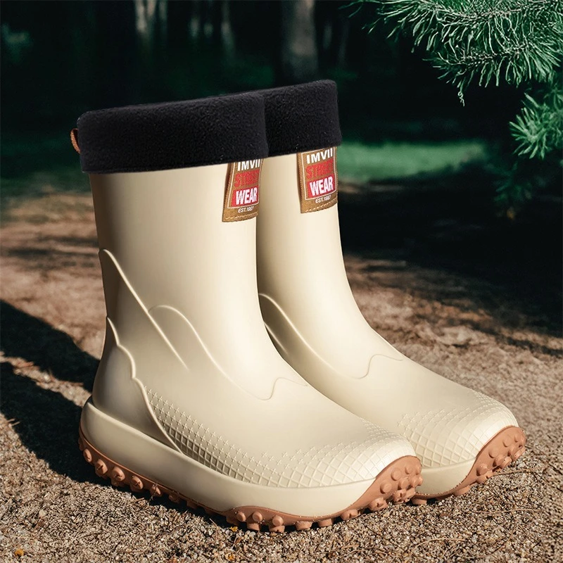 Chaussures de pêche homme légères étanches 2026 avec semelle caoutchouc durable anti-dérapante