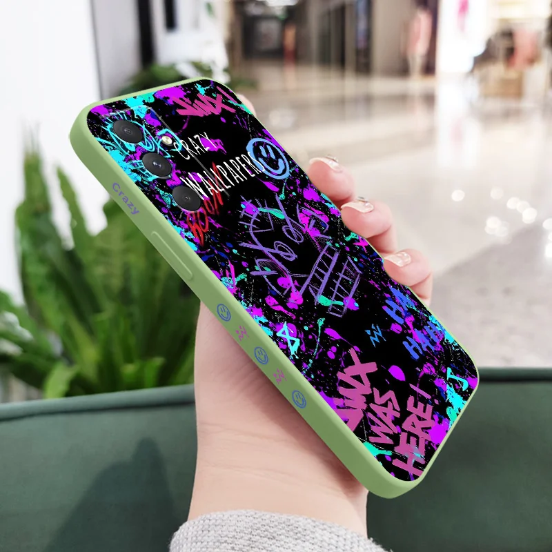 Vibrant Graffiti Art Phone Case - Bold & Colorful Cover