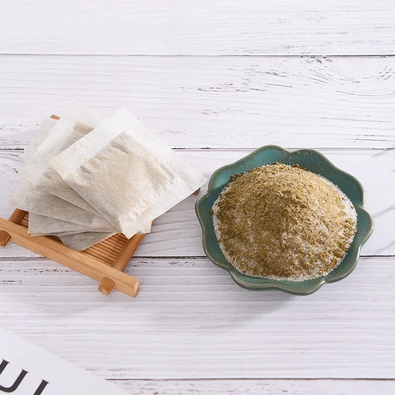Green Gold Home Foot Soaking Bag Wormwood Old Ginger Bath Bag Safflower Foot Bath Powder Soaking Powder